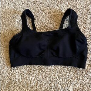 Jockey black sports bra